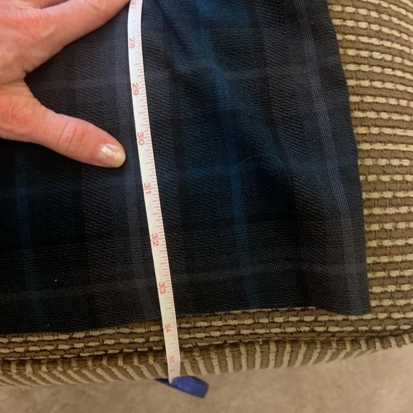 EUC Heart Soul Teal and Black Plaid Dress size medium - Picture 9 of 9